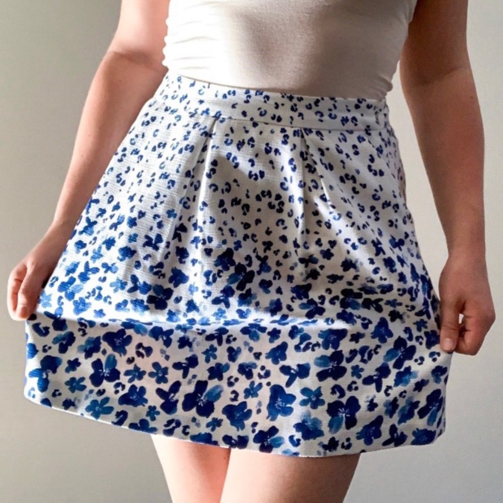 Floral Mini Skirt | Size 8